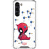 Marvel Deadpool Babypool Playing Galaxy S24 FE Clear Case